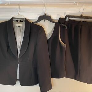 Tahari Black Skirt Set